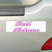 Play Cool Aanpassen Product Bumpersticker (Op auto)