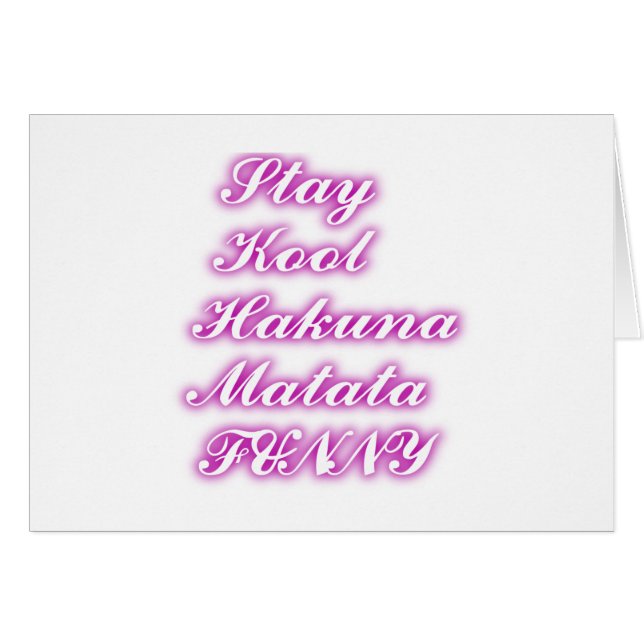 Play Cool Hakuna Matata .png (Voorkant Horizontaal)