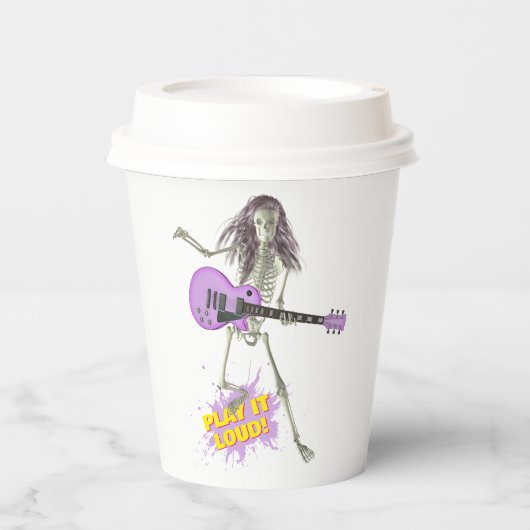 Play It Loud!  Papieren Bekers (Voorkant)