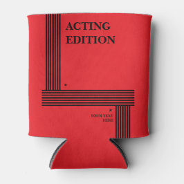 Play Script-stijl van de Acting Edition Blikjeskoeler