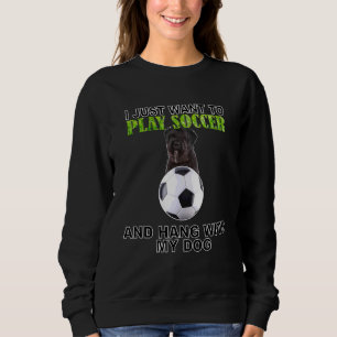 Play Soccer Hang W Dog Bouviers de Flandre Trui