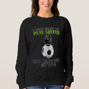 Play Soccer Hang W Dog English Cocker Spaniel Trui