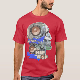 Play some real Hip Hop music DJ MC Rapper Bboy art T-shirt
