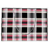 Play, tartan large cadeauzakje (Achterkant)