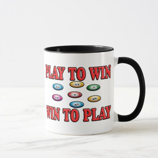 Play to Win - Win to Play - Keno Mok (Rechts)