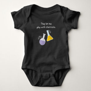 Play With Chemicals Chemist Chemistry Romper
