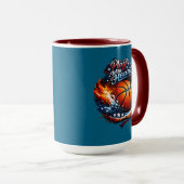 Play With Heart Basketball Motivational Combo Mug (Devant droit)