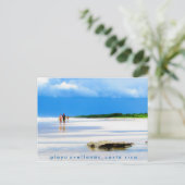 Playa Avellanas Beach Briefkaart (Staand voorkant)