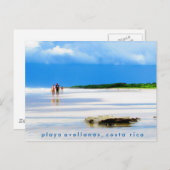 Playa Avellanas Beach Briefkaart (Voorkant / Achterkant)
