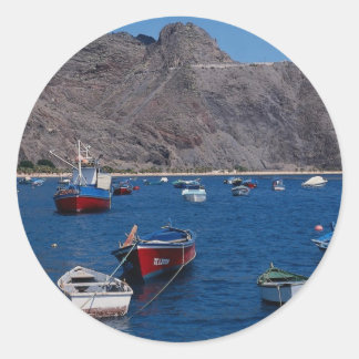 Playa de Las Teresitas, San Andres, Tenerife, Cana Ronde Sticker