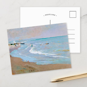 Playa de Valencia   Joaquín Sorolla Briefkaart
