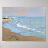 Playa de Valencia | Joaquín Sorolla Poster (Voorkant)