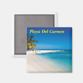 Playa Del Carmen magneet (Voorkant / Achterkant)