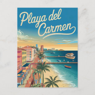 Playa del Carmen Mexico Briefkaart