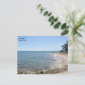 Playa en Mar Caribe Guanica Briefkaart (Staand voorkant)