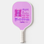 Playa koninginnenpaddle pickleball paddle (Voorkant)