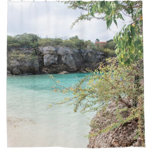 Playa Lagun Dream 1 Douchegordijn (Voorkant)