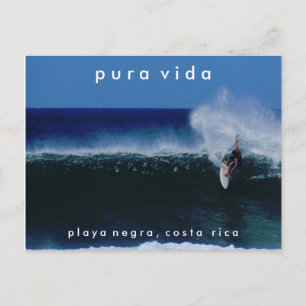 Playa Negra Surfing Costa Rica Briefkaart