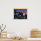 Playa Nocturne - Jose L. de Juan Poster (Keuken)