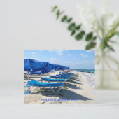 Playa Norte, Isla Mujeres, Mexico Briefkaart (Staand voorkant)