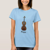 Playa (violine) t-shirt (Voorkant)