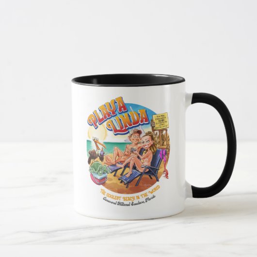 PlayaLinda Beach Coffee Mug (Droite)
