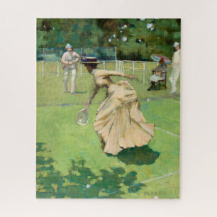 Played, Tennis Match by Sir John Lavery Legpuzzel