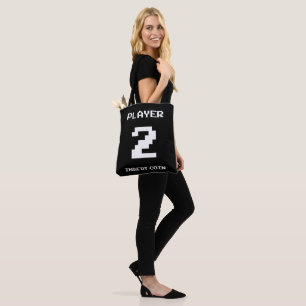 Player 2-gamerontwerp draagtas