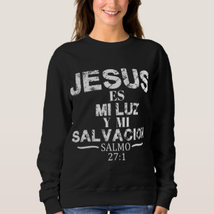 Playera Camisa Salmo Jesus Es Mi Luz Biblia Cristi Trui