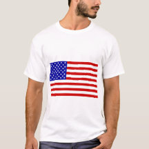 Playera con bandera de Estados Unidos
