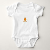 Playera de Bebé con Logo Sol Brillo Sola | Camiset Romper (Voorkant)
