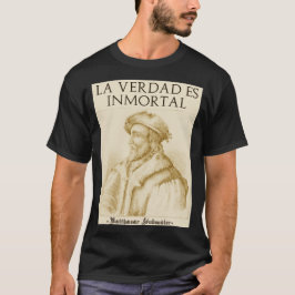 Playera La Verdad Es Inmortal(Gold) T-shirt