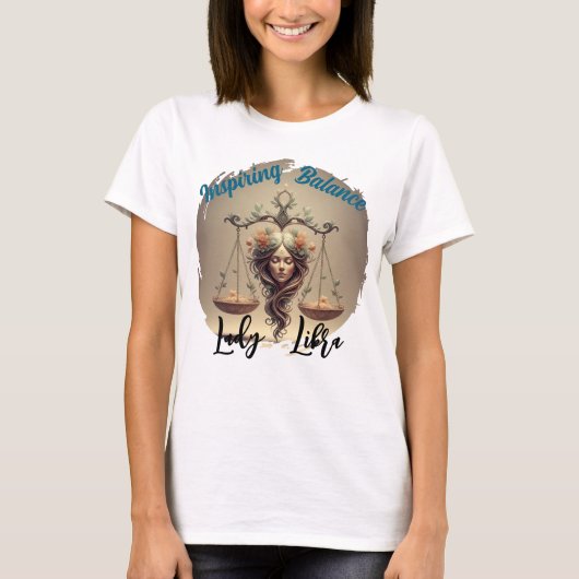 Playera Lady Libra T-shirt (Voorkant)
