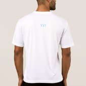 playera ligera en blanco t-shirt (Achterkant)