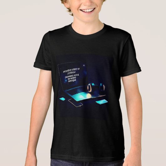 Playera Tri-Blend Shirt (Voorkant)