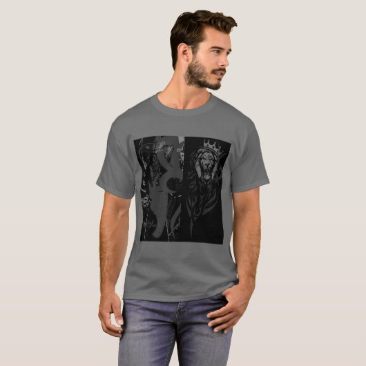 Playera Tshirt Black Lyon brabus music studio 19 4 (Voorkant volledig)