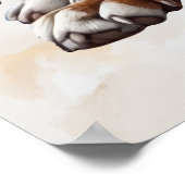 Playful Boxer Dogs  Poster (Hoek)