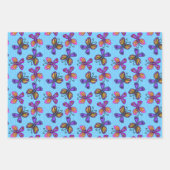 Playful Butterflies Inpakpapier Vel (Voorkant 2)