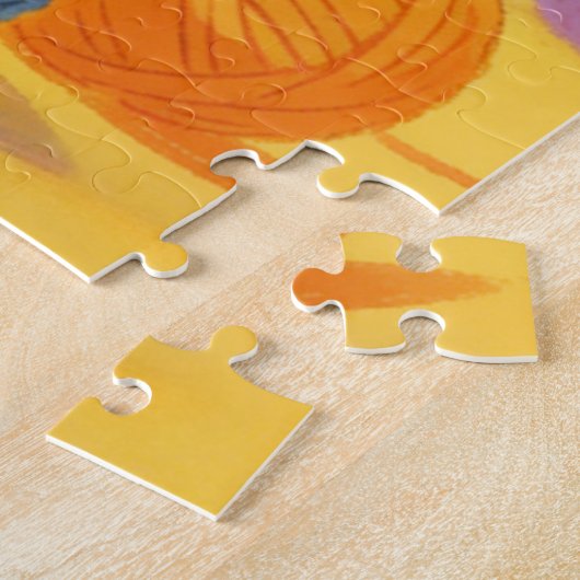 Playful Calico Cat Puzzle  (Côté)