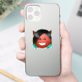: Playful Devil Emoji Sticker (Téléphone)