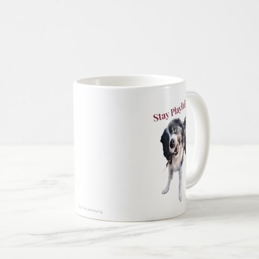Playful Dog Mug (Devant droit)