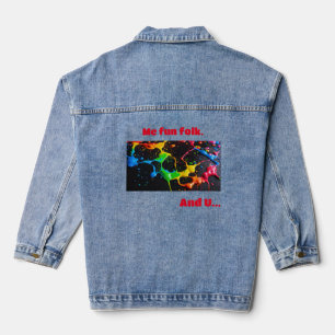 "Playful Folklore : Veste Denim Femme