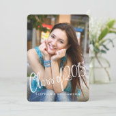 Playful Fun Class of 2015 Invitation de diplôme (Debout devant)