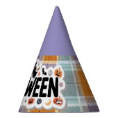 Playful Halloween Plaid Feesthoedjes (Rechts)