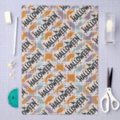 Playful Halloween Plaid Tissuepapier (Craft)