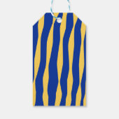 Playful Italian Lemon Thank You Bridal Shower Cadeaulabel (Achterkant)