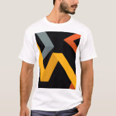 PLayful, levendig, modern, stedelijk grafisch ontw T-shirt (Voorkant)