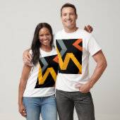 PLayful, levendig, modern, stedelijk grafisch ontw T-shirt (Unisex)
