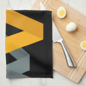PLayful, levendig, modern, stedelijk grafisch ontw Theedoek (Quarter Fold)