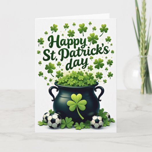 Playful Patrick Day Card Kaart (Voorkant)